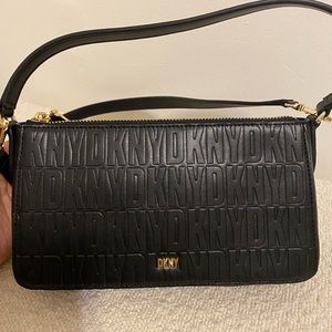 NWOT DKNY Small Black Logo Crossbody